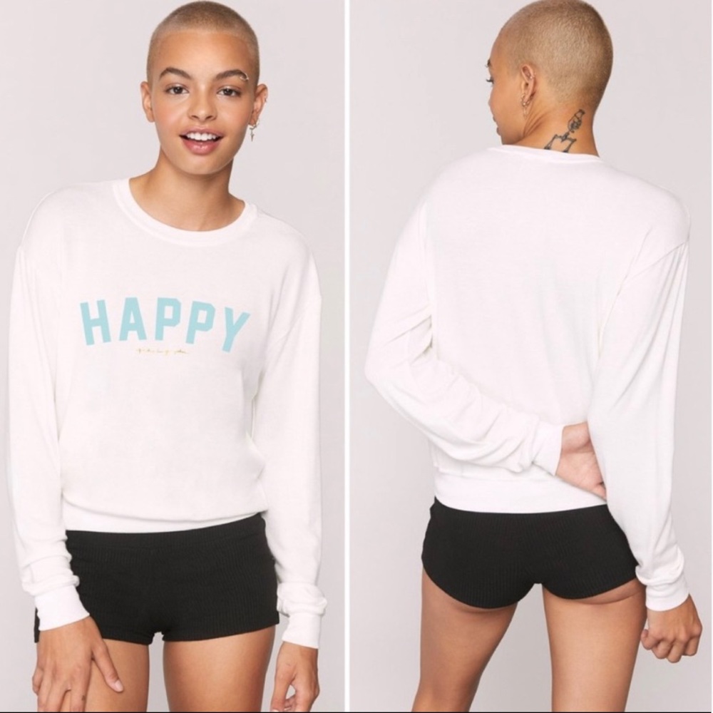SPIRITUAL GANGSTER | Happy Crew Neck Pullover L